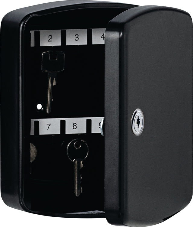 BURG-WÄCHTER Schlüsselbox Key Box 35 Haken weiß Stahlblech 330x235x75 mm Zylinderschloss