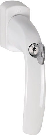 HOPPE Fenstergriff New York 0810S/US10 abschließbar Secustik VarioFit Alu natur