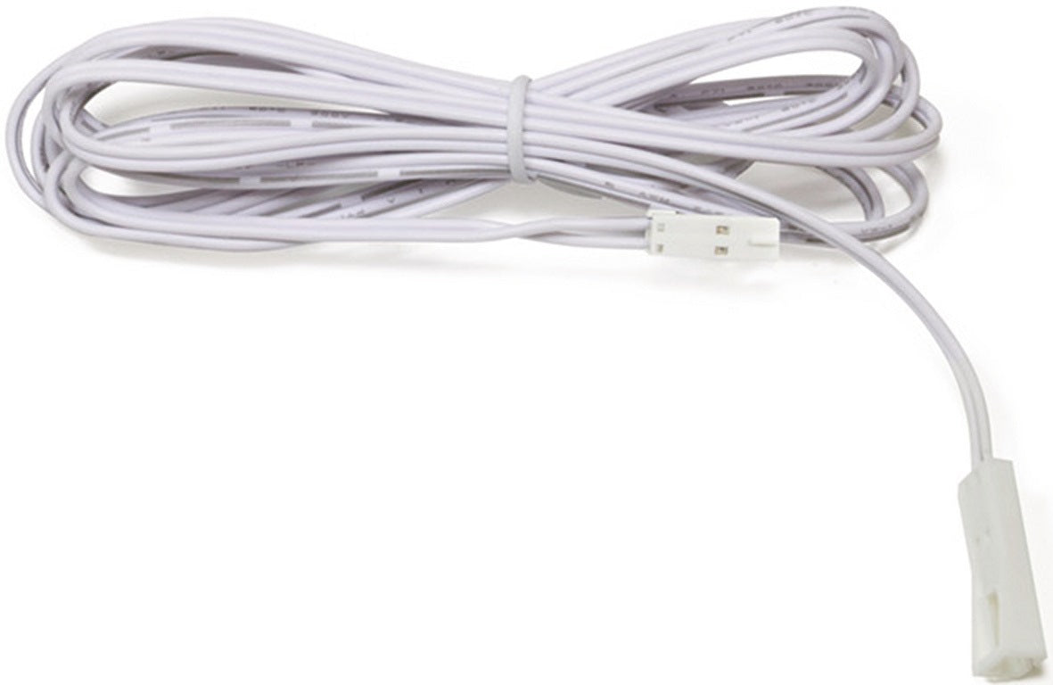 L&S LED Verbindungsleitung 1800 mm für 12 V Möbelbeleuchtung, schwarz