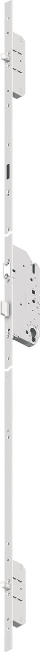 FUHR MFV Multisafe 855GL Mehrfachverriegelung PZW 20/65/92/10 mm silber Flachstulp 2170 mm Bolzenriegel – 5 Stück