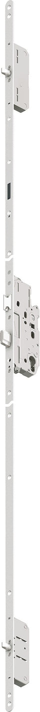 FUHR MFV Multisafe 855GL Mehrfachverriegelung PZW 20/65/92/10 mm silber Flachstulp 2170 mm Bolzenriegel – 5 Stück