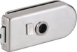 HERMAT Glastürschloss Venezia 6086F Aluminium Edelstahl matt WC Drückerposition hinten