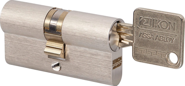 ASSA ABLOY Profildoppelzylinder DP06 28/35 mm – 6 Stiftzuhaltungen, Not- und Gefahrenfunktion beidseitig, 3 Schlüssel