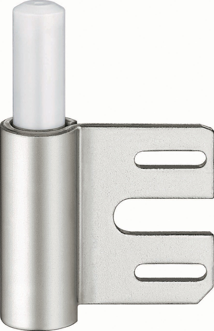 SIMONSWERK Rahmenteil V 8100 WF Stahl vernickelt für 2-teilige Stahlzargen