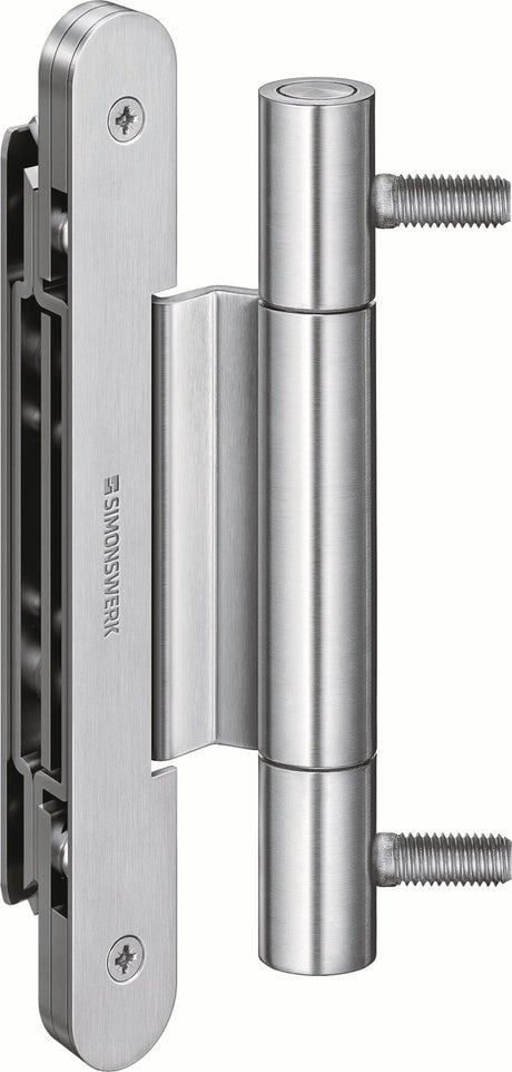 SIMONSWERK Objektband VARIANT VN 3747/160 Compact Edelstahl matt gebürstet 160 kg 24 mm DIN L/R