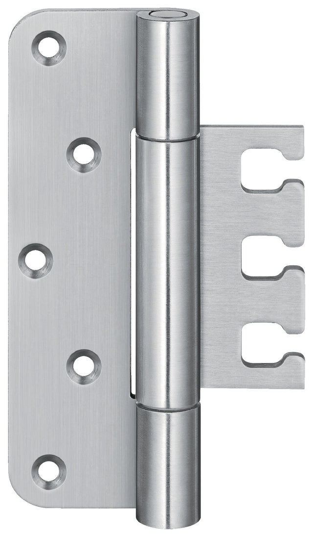 SIMONSWERK Objektband VX 7729/160 VA – 200 kg, 18 mm, DIN L/R, Edelstahl matt