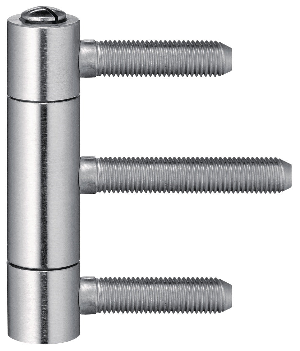 SIMONSWERK Einbohrband BAKA C 1-20 WF für Holztüren, 3-teilig, vernickelt, 100 kg, DIN L/R