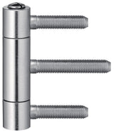 SIMONSWERK Einbohrband BAKA C 1-20 WF für Holztüren, 3-teilig, vernickelt, 100 kg, DIN L/R