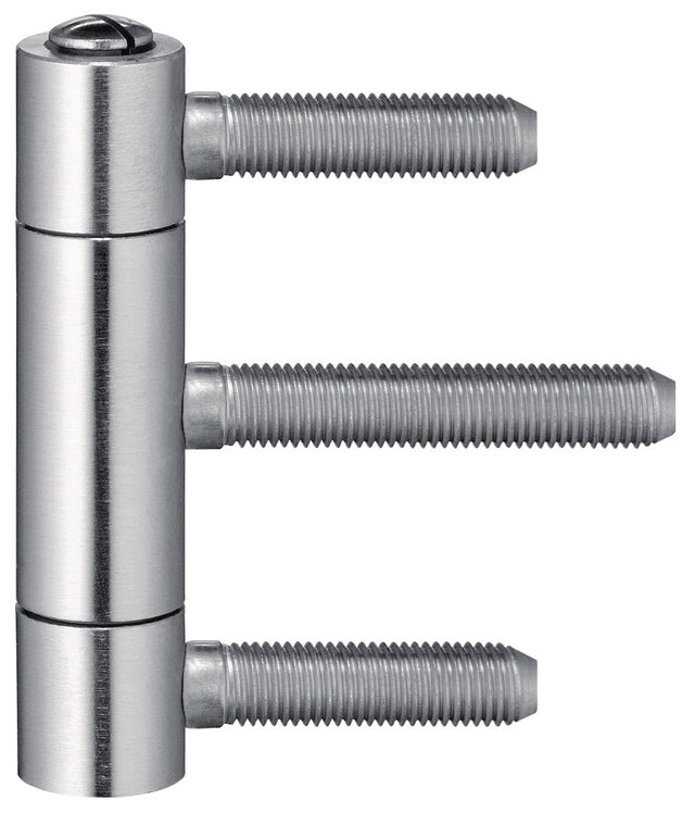 SIMONSWERK Einbohrband BAKA C 1-20 WF für Holztüren, 3-teilig, vernickelt, 100 kg, DIN L/R