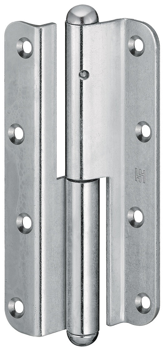 SIMONSWERK Türband QF1 Stahl verzinkt für gefälzte Holzflügel, Rollenlänge 140 mm