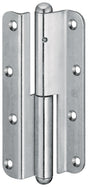 SIMONSWERK Türband QF1 Stahl verzinkt für gefälzte Holzflügel, Rollenlänge 140 mm