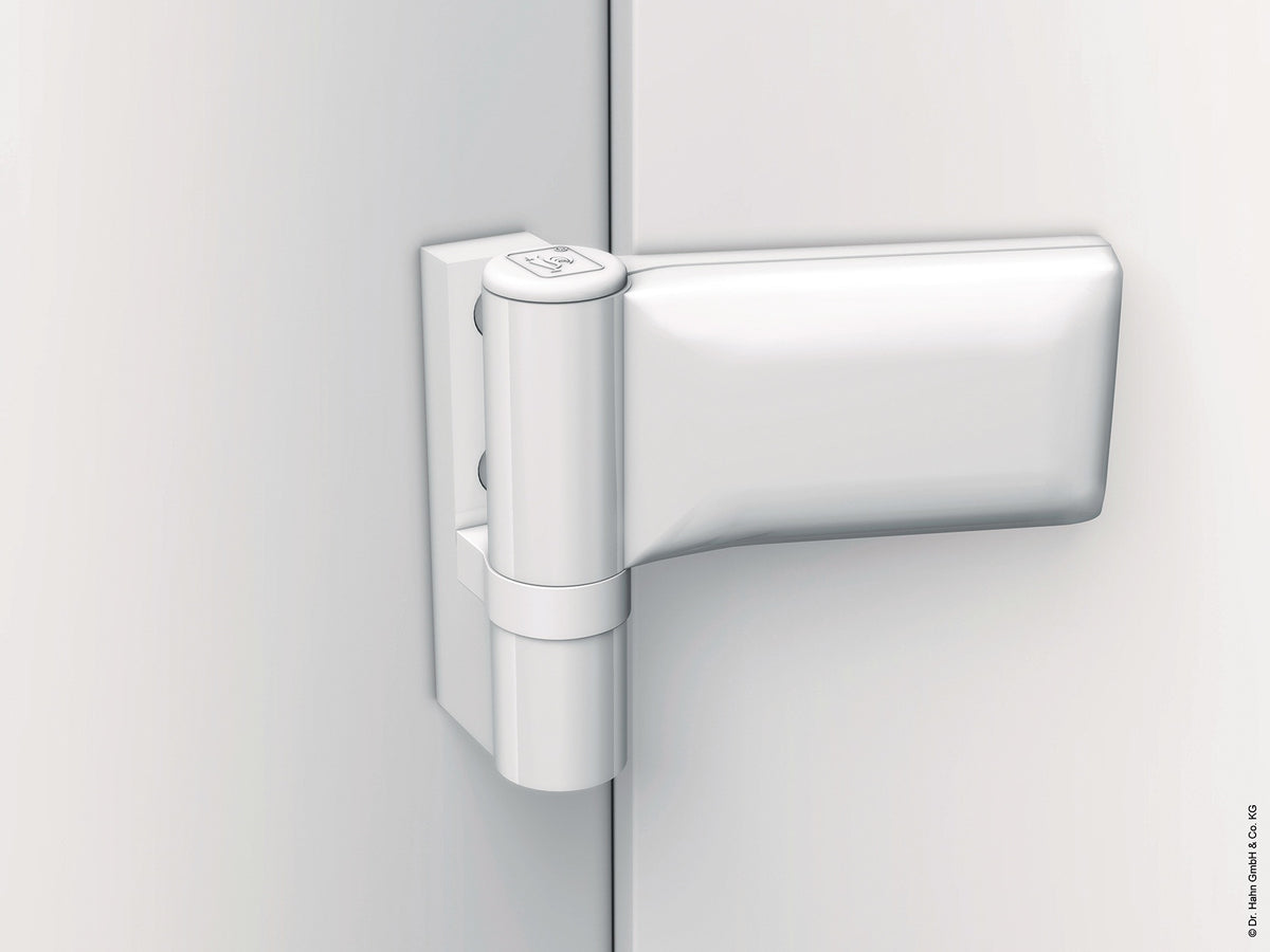 Dr. Hahn Kunststofftürband KT-EV 18-23 mm Direktbefestigung 120 kg RAL 9016 pulverbeschichtet Universal