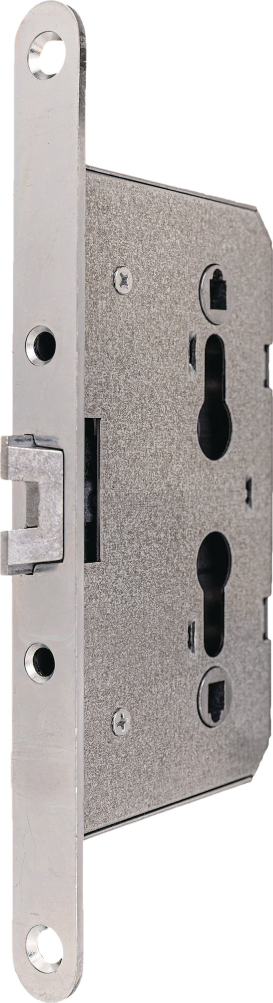 BEYER+MÜLLER Spezialeinsteckschloss PZW 20/65/72/8 mm DIN links/rechts verzinkt abgerundet
