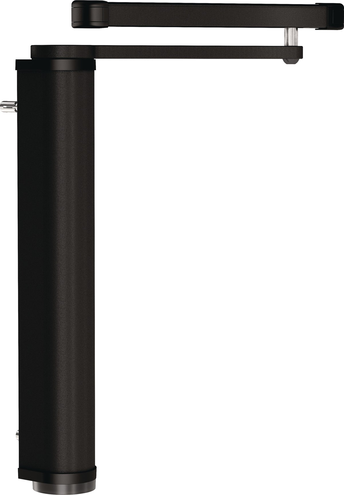 LOCINOX Torschließer VENUS-S Schwarz 90° für Drehtore bis 1400 mm