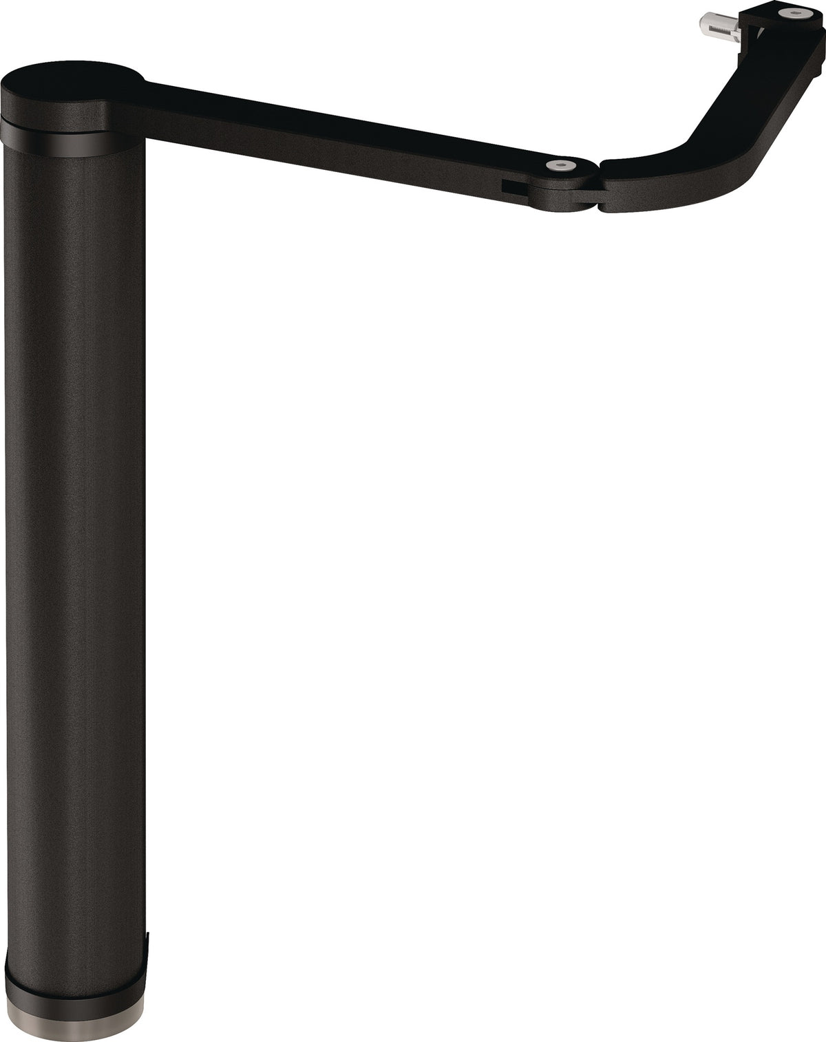 LOCINOX Torschließer VENUS-S Schwarz 90° für Drehtore bis 1400 mm