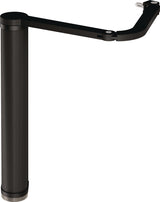 LOCINOX Torschließer VENUS-S Schwarz 90° für Drehtore bis 1400 mm