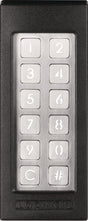 LOCINOX Zugangs-Tastatur Slimstone-2 Codetastatur IP65 Aufputz schwarz/silber