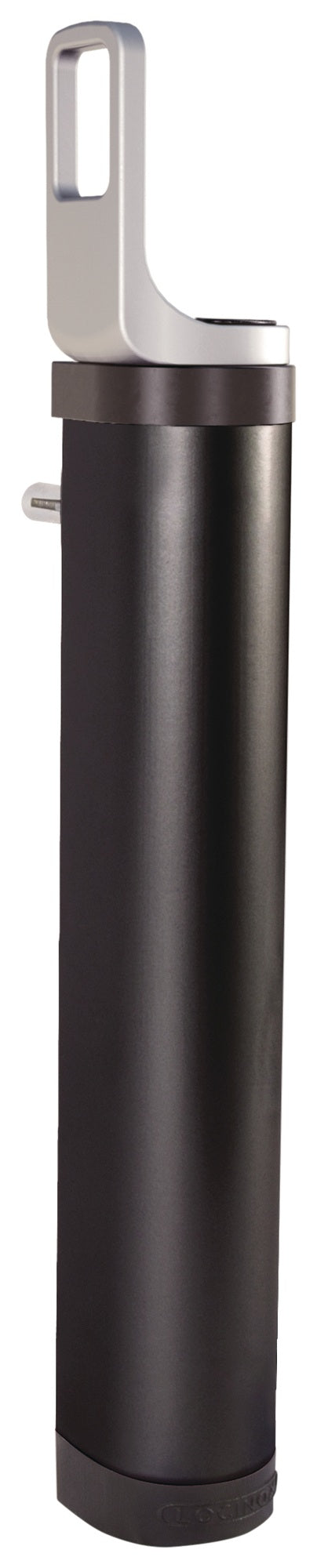 LOCINOX Torschließer RHINO Alu eloxiert schwarz Retrofit 180° Öffnungswinkel für Tore bis 1,5 m