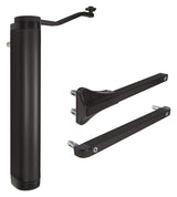 LOCINOX Torschließer VERTICLOSE-2 Alu eloxiert schwarz für 90/180° Tore bis 1,5 m