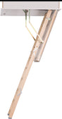Bodentreppe StartStep von ROTO-FRANK – Holz, 150 kg Belastbarkeit, Öffnung 600 x 1200 mm