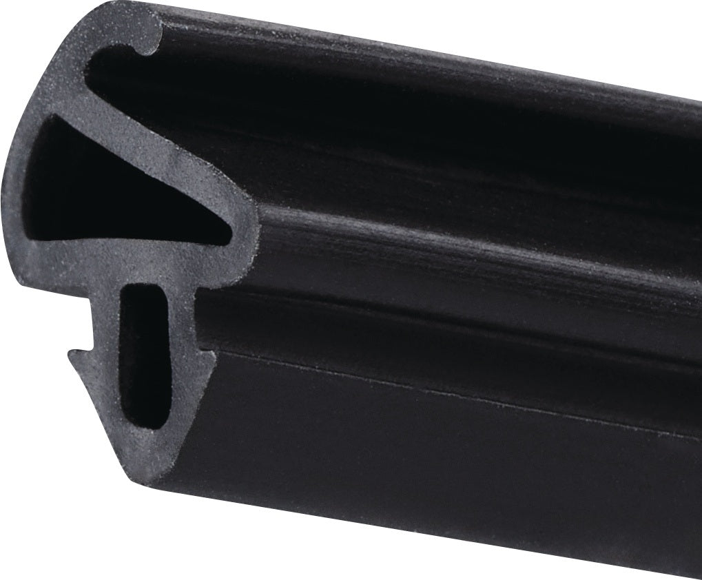 GFA Anschlagdichtung ADTP-1246-CC Schwarz TPE für Kunststofffenster, 5 m/Bund