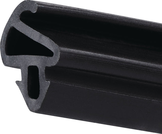 GFA Anschlagdichtung ADTP-1246-CC Schwarz TPE für Kunststofffenster, 5 m/Bund