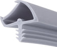 Zimmertürdichtung ADTP-433-2K von GFA – 2-Komponenten-Profil, Nut 4 mm, Falz 12 mm, 5 m