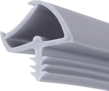 Zimmertürdichtung ADTP-433-2K von GFA – 2-Komponenten-Profil, Nut 4 mm, Falz 12 mm, 5 m