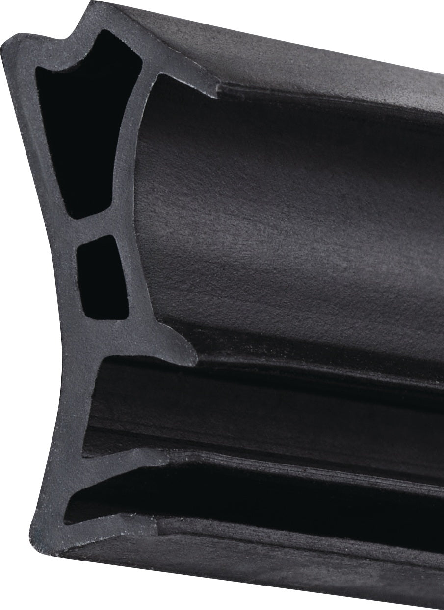 GFA Fensterdichtung ADÜTP-1248 Nut 5 mm Falzung 12 mm schwarz TPE für Holzfenster, 5 m/Bund