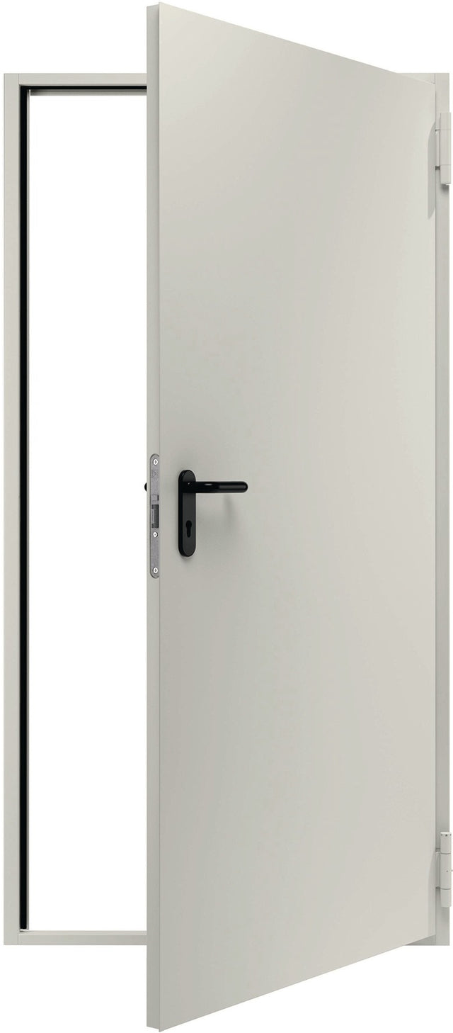 HÖRMANN Feuerschutzabschluss T30 Dünnfalz 750x1750 mm links/rechts verwendbar, grauweiß