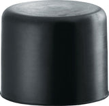 FSB Wandtürpuffer 38 3880 aus Gummi, schwarz, Ø 40 mm, inkl. Schraube und Dübel