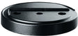 FSB Unterlage Aluminium schwarz Ø 75 mm für Bodentürpuffer – Passend zu Art. 3316 002 015/016
