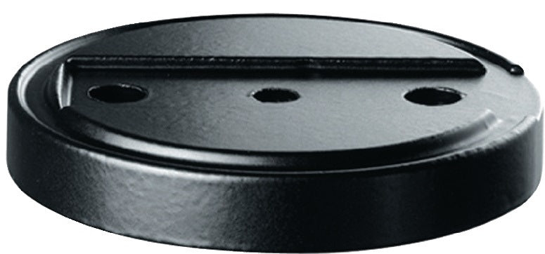 FSB Unterlage Aluminium schwarz Ø 75 mm für Bodentürpuffer – Passend zu Art. 3316 002 015/016