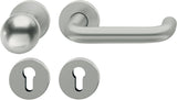 FSB Rosettengarnitur 12 1070 Aluminium U-Form DIN L/R mit Knopf – ASL-Technik