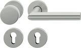 FSB Rosettengarnitur 12 1076 Alu naturfarbig F1 – DIN L/R, ASL-Technik, Wechselgarnitur