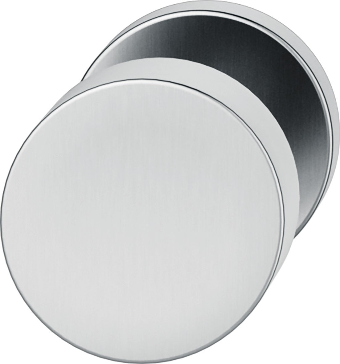 FSB Türknopf 23 0829 03400 Aluminium naturfarbig mit M12 Aufnahme und Rosette ASL