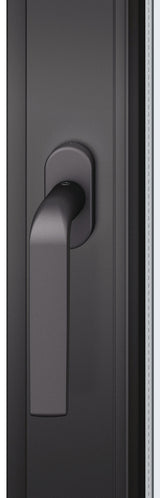 FSB Fenstergriff 34 1267 Aluminium naturfarbig mit 4-Punkt-Kugelrastung, 7 mm Vierkant