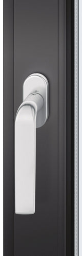 FSB Fenstergriff 34 1267 Aluminium naturfarbig mit 4-Punkt-Kugelrastung, 7 mm Vierkant
