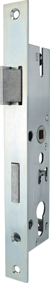 BEVER Rohrrahmen-Einsteckschloss 1004 PZW 72 mm verzinkt, DIN L/R, Riegelausschluss 11 mm