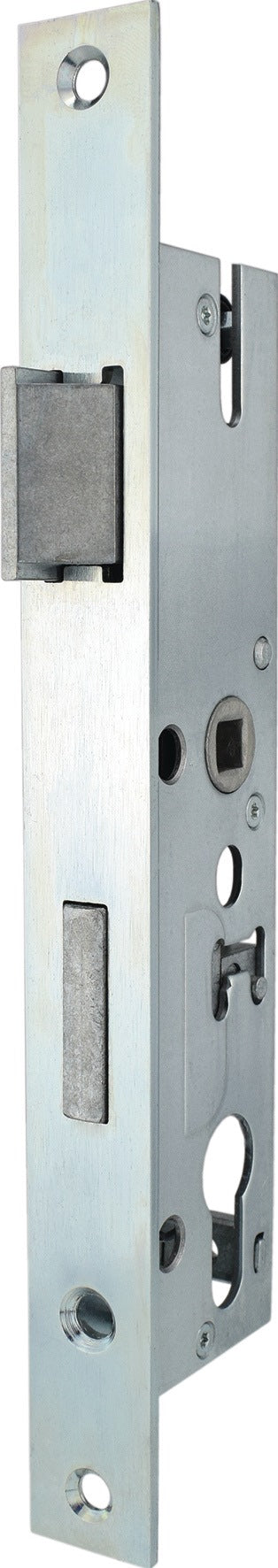 BEVER Rohrrahmen-Einsteckschloss 1004 PZW 72 mm verzinkt, DIN L/R, Riegelausschluss 11 mm