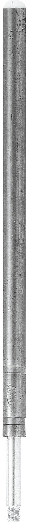BKS Treibriegelstange 9006 Rohr mit Gleitstopfen 635 mm für Schiebetüren und Tore