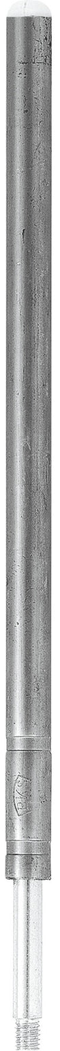 BKS Treibriegelstange 9006 Rohr mit Gleitstopfen 635 mm für Schiebetüren und Tore