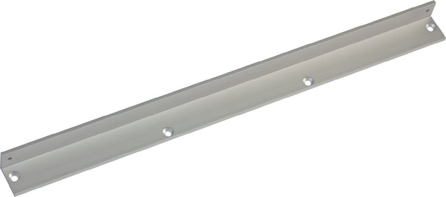 DORMAKABA Sturzfutterwinkel für Gleitschiene G-N, weiß 9016, 442 mm – Tiefe Sturz Montage