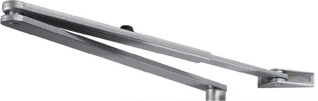 GEZE Feststellgestänge silber für TS 4000/2000 – Mechanische Feststellung, Kopfmontage bis 70 mm