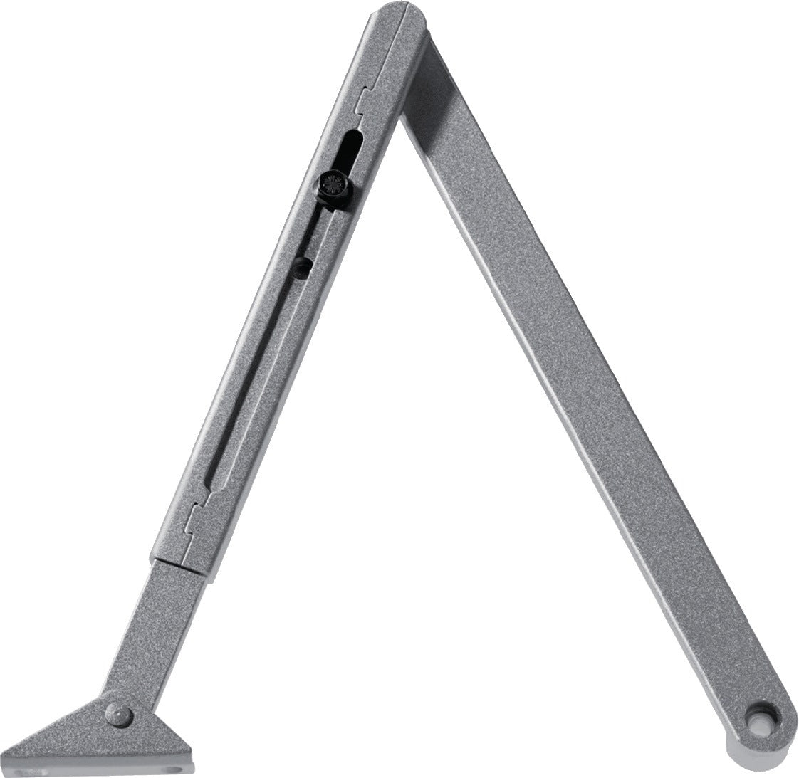 GEZE Normalgestänge silber verlängert für TS 4000/2000 – Kopfmontage 70-170 mm