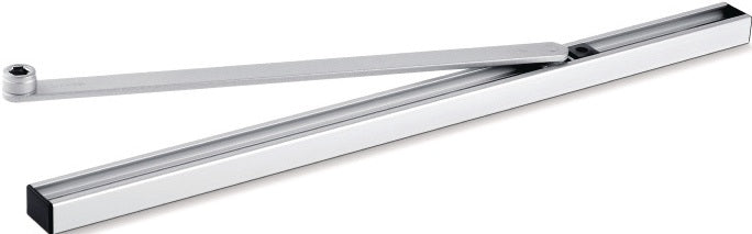 GEZE Gleitschiene BG TS3000/5000 L für Türschließer – 550 mm, silber, rechts/links