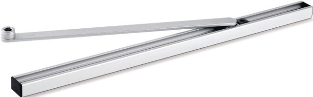 GEZE Gleitschiene BG TS3000/5000 L für Türschließer – 550 mm, silber, rechts/links