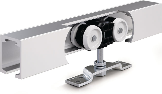 GEZE Schiebesystem Perlan 140 Grundsystem 140 kg 1650 mm EV 1 für Schiebetüren 26-60 mm