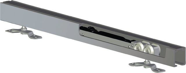 GEZE Perlan 140 SoftStop 80 kg EV 1 Erweiterungs-Set 575-900 mm – Einzugsdämpfung für Schiebetüren