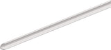 ELLEN Türanschlagdichtung 1024T V-Dichtung selbstklebend Silikon weiß 6 m x 7 mm